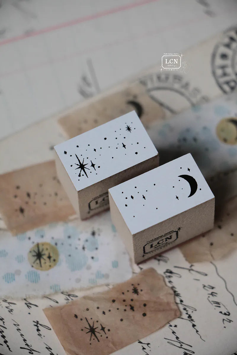 Lin Chia Ning Wooden Stamp - In The Sky Stamp Set