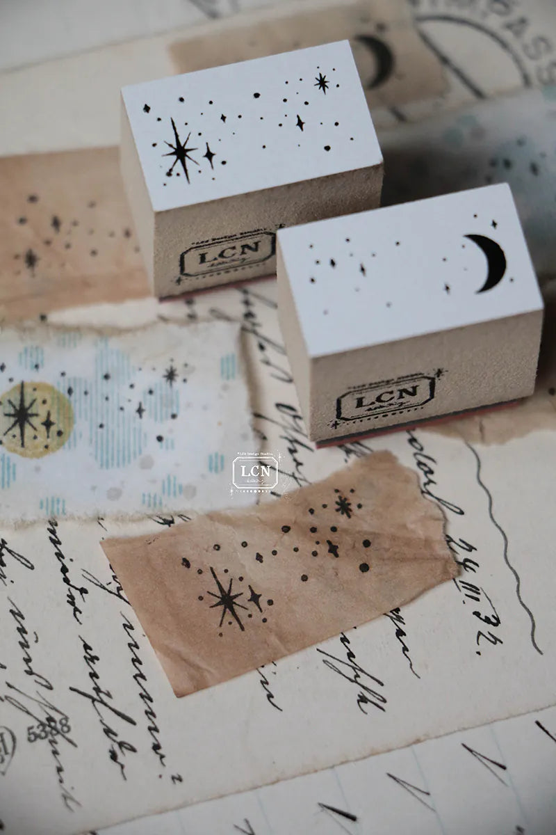 Lin Chia Ning Wooden Stamp - In The Sky Stamp Set 3