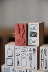 Lin Chia Ning Wooden Stamp - On the Desk Stamp Set 2