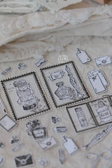 Lin Chia Ning Wooden Stamp - On the Desk Stamp Set 2