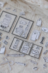 Lin Chia Ning Wooden Stamp - On the Desk Stamp Set 2