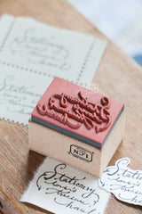 Lin Chia Ning Wooden Stamp - Treasure Haul


One (1) Treasure Haul Stamp. Includes 1 stamp.


Size: 3.5 x 2.5 x 2.5 cm
Material: Compressed wood handle rubber stamp