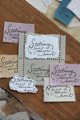 Lin Chia Ning Wooden Stamp - Treasure Haul


One (1) Treasure Haul Stamp. Includes 1 stamp.


Size: 3.5 x 2.5 x 2.5 cm
Material: Compressed wood handle rubber stamp