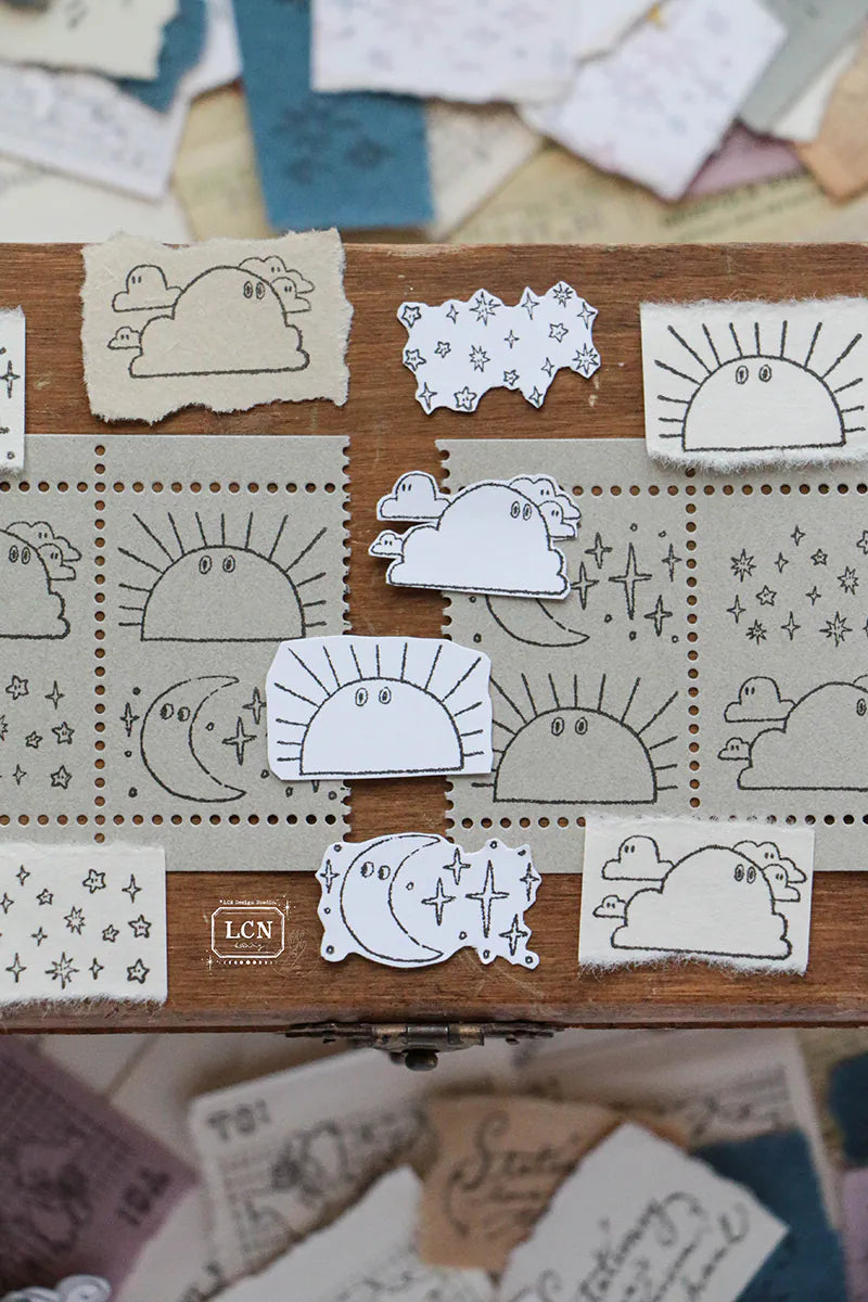 Lin Chia Ning Wooden Stamp Set - Weather


One (1) Weather Stamp Set. Includes 4 stamps.


Size: 2 x3 x 2.5 cm *4
Material: Compressed wood handle rubber stamp