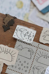 Lin Chia Ning Wooden Stamp Set - Weather


One (1) Weather Stamp Set. Includes 4 stamps.


Size: 2 x3 x 2.5 cm *4
Material: Compressed wood handle rubber stamp