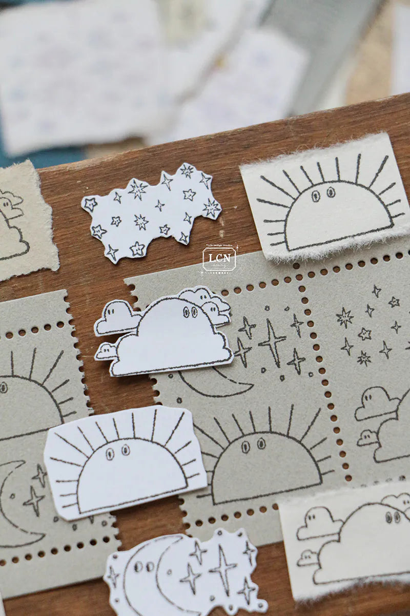 Lin Chia Ning Wooden Stamp Set - Weather


One (1) Weather Stamp Set. Includes 4 stamps.


Size: 2 x3 x 2.5 cm *4
Material: Compressed wood handle rubber stamp