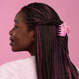 Add a splash of color to your style inspired by Lisa Frank® shinny cat Angel Kitty™

Great for half-up styles, buns, and everyday updos. Lightweight, durable, and easy to wear!