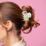 Add a radiant energy to your style inspired by Lisa Frank® colorful unicorn Markie™

Great for half-up styles, buns, and everyday updos. Lightweight, durable, and easy to wear!
