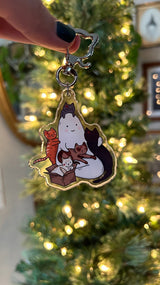 Little Spooky Studio - Little Kiss Acrylic Keychain