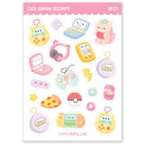 Little Lefty Lou Cute Gaming Holo Glitter Sheet