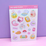 Little Lefty Lou Cute Gaming Holo Glitter Sheet