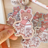 Little Moo & Milk Sticker