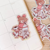 Little Moo & Milk Sticker