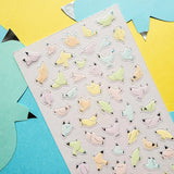 Little Pastel Birds Sticker Sheet