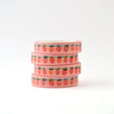 Cinta washi de fresas pequeñas 