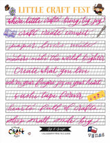 Sip & Script Calligraphy Workshop with Alma Roberts