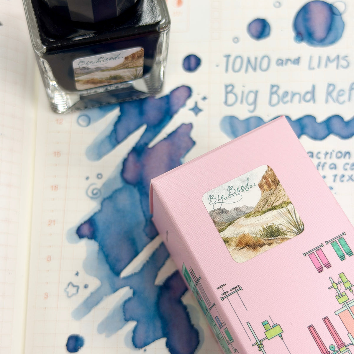 Little Craft Fest X TONO & LIMS Exclusive Ink - Big Bend Reflection
