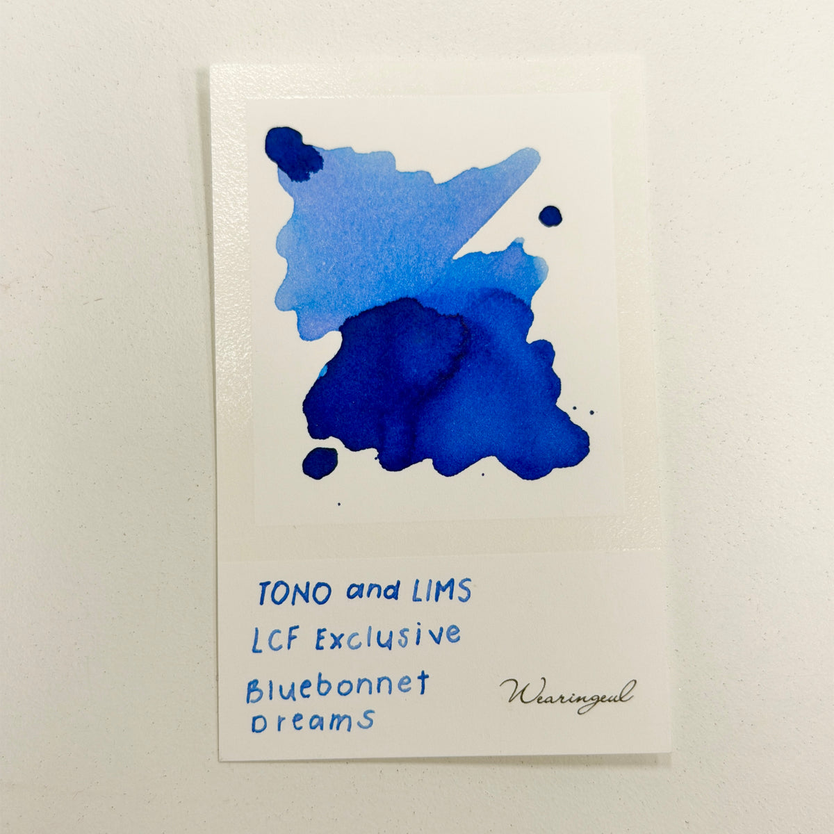 Little Craft Fest X TONO & LIMS Exclusive Ink - Bluebonnet Dreams