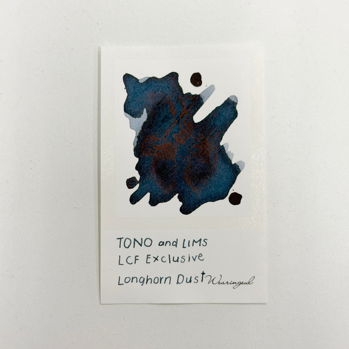 Little Craft Fest X TONO & LIMS Exclusive Ink - Longhorn Dust