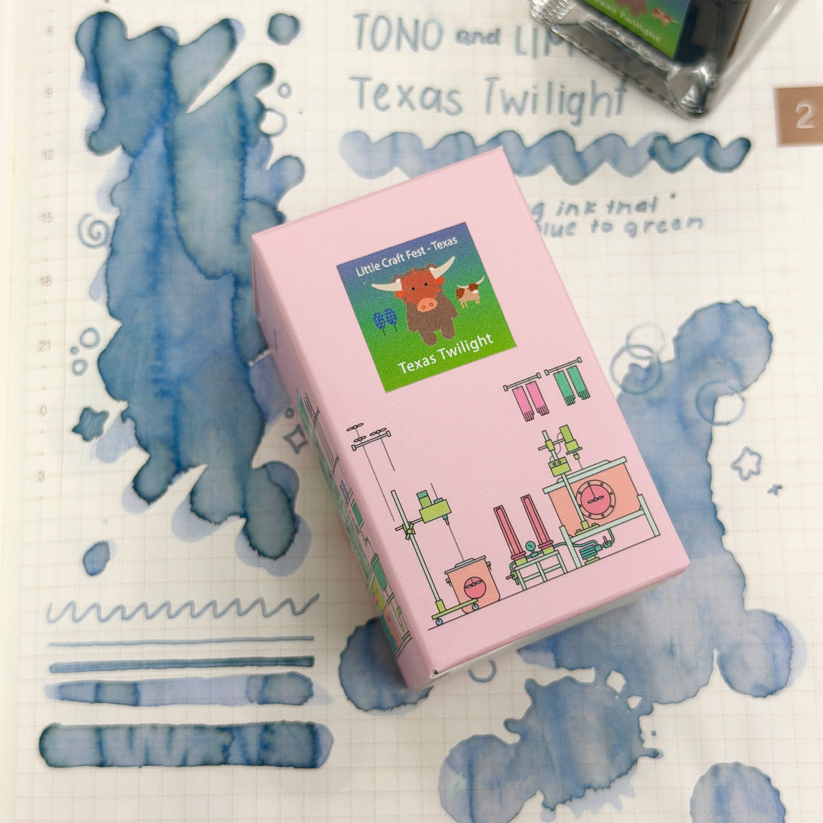 Little Craft Fest X TONO & LIMS Exclusive Ink - Texas Twilight “Changing Color Ink”