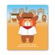 Meet our Tono & Lims Bear — Lil Cowgirl Poppy (LCP). Made exclusively for Deep Sea Walk in Texas at Little Craft Fest, she’s ready to bring a little yee‑haw charm to your day. Printed on durable vinyl, this sticker is waterproof, long‑lasting, and perfect for decorating your favorite everyday items.

Stick her on your water bottle, laptop, bike, car, thermos, planner, or anywhere that needs a touch of cowgirl spirit. LCP is here to brighten your gear and ride along on all your adventures.