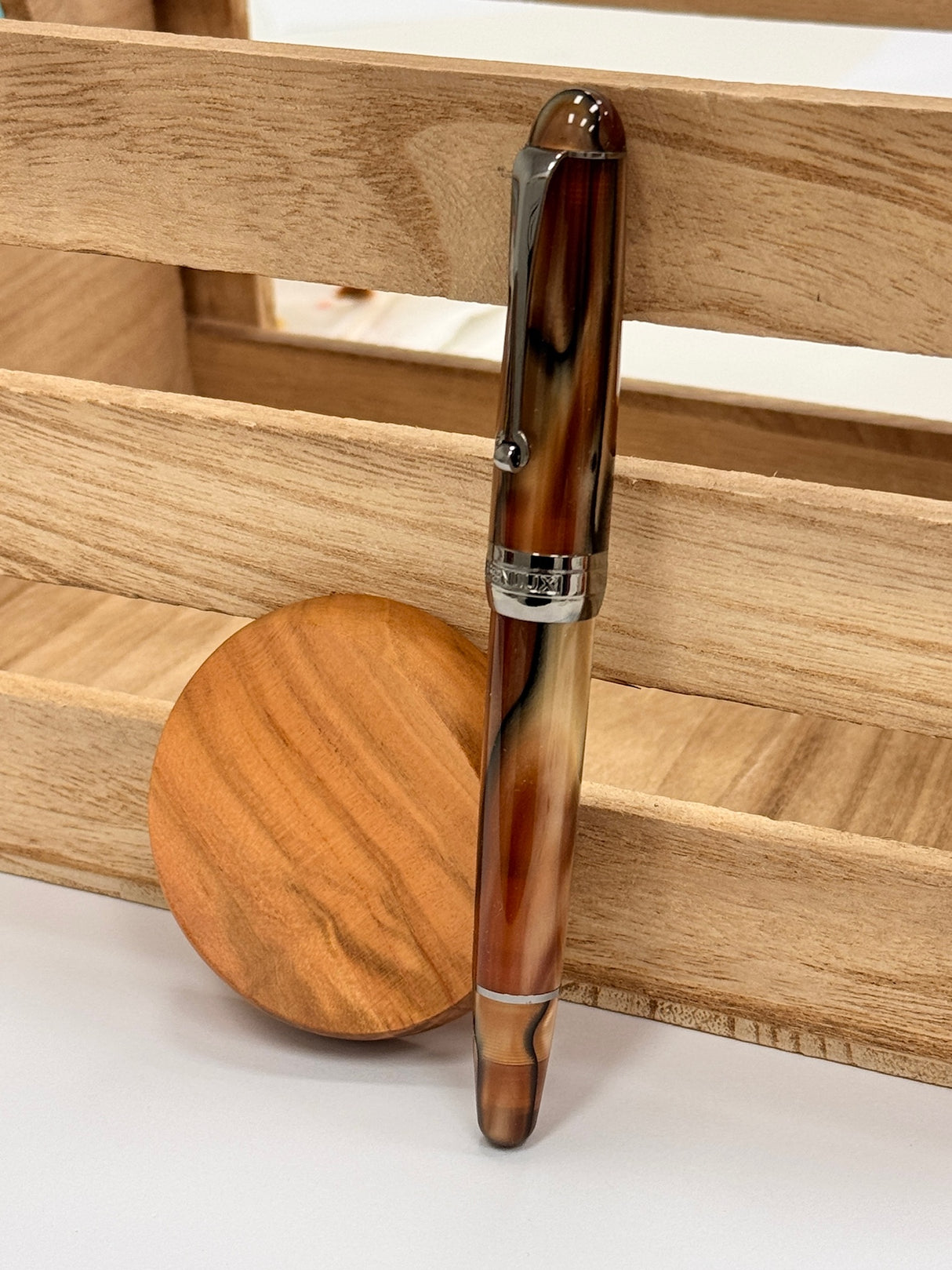 Little Craft Place x Penlux Masterpiece Delgado Fountain Pen - Howdy Houston