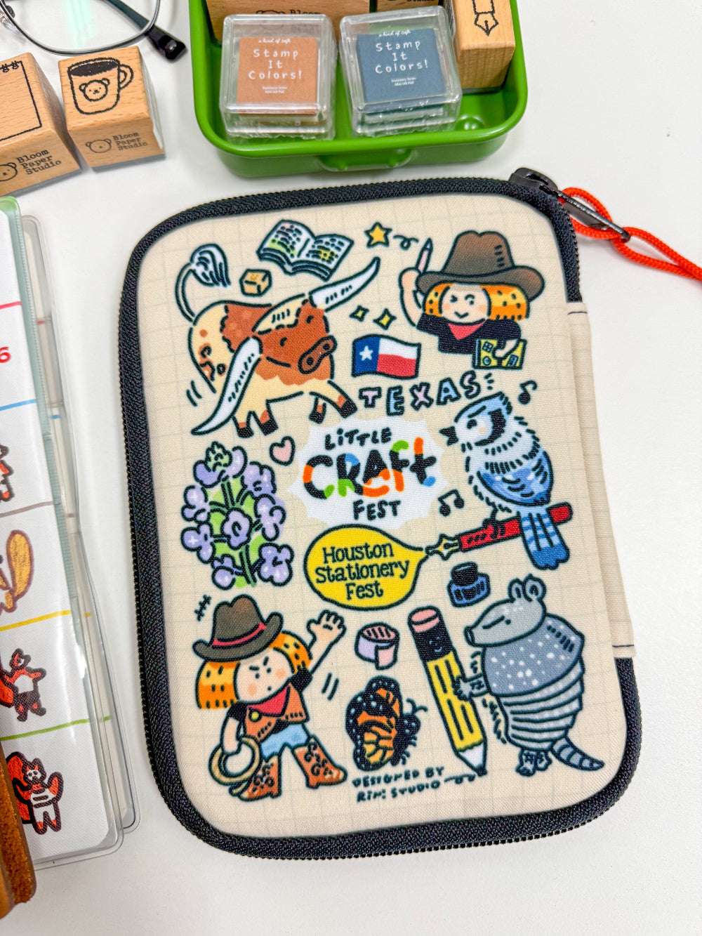 Little Craft Fest x RiN! Studio Rickshaw Pen Case