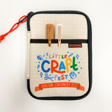 Little Craft Fest x RiN! Studio Rickshaw Pen Case with 2 Twsbi Pen