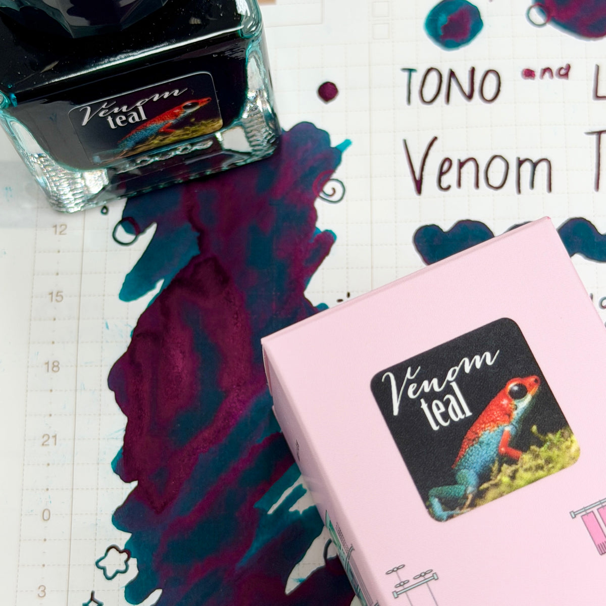 Little Craft Place X TONO & LIMS Exclusive Ink - Venom Teal