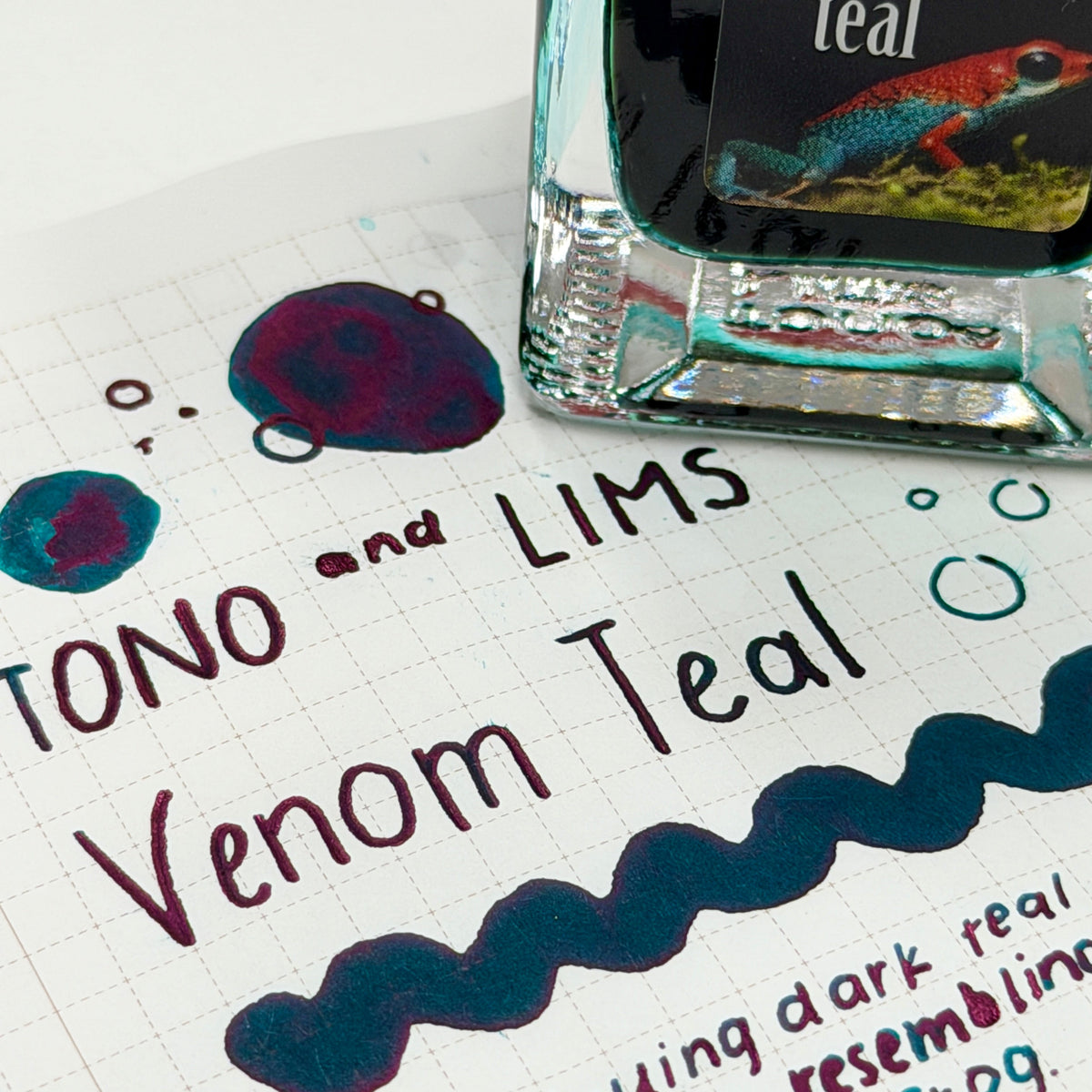 Little Craft Place X TONO & LIMS Exclusive Ink - Venom Teal