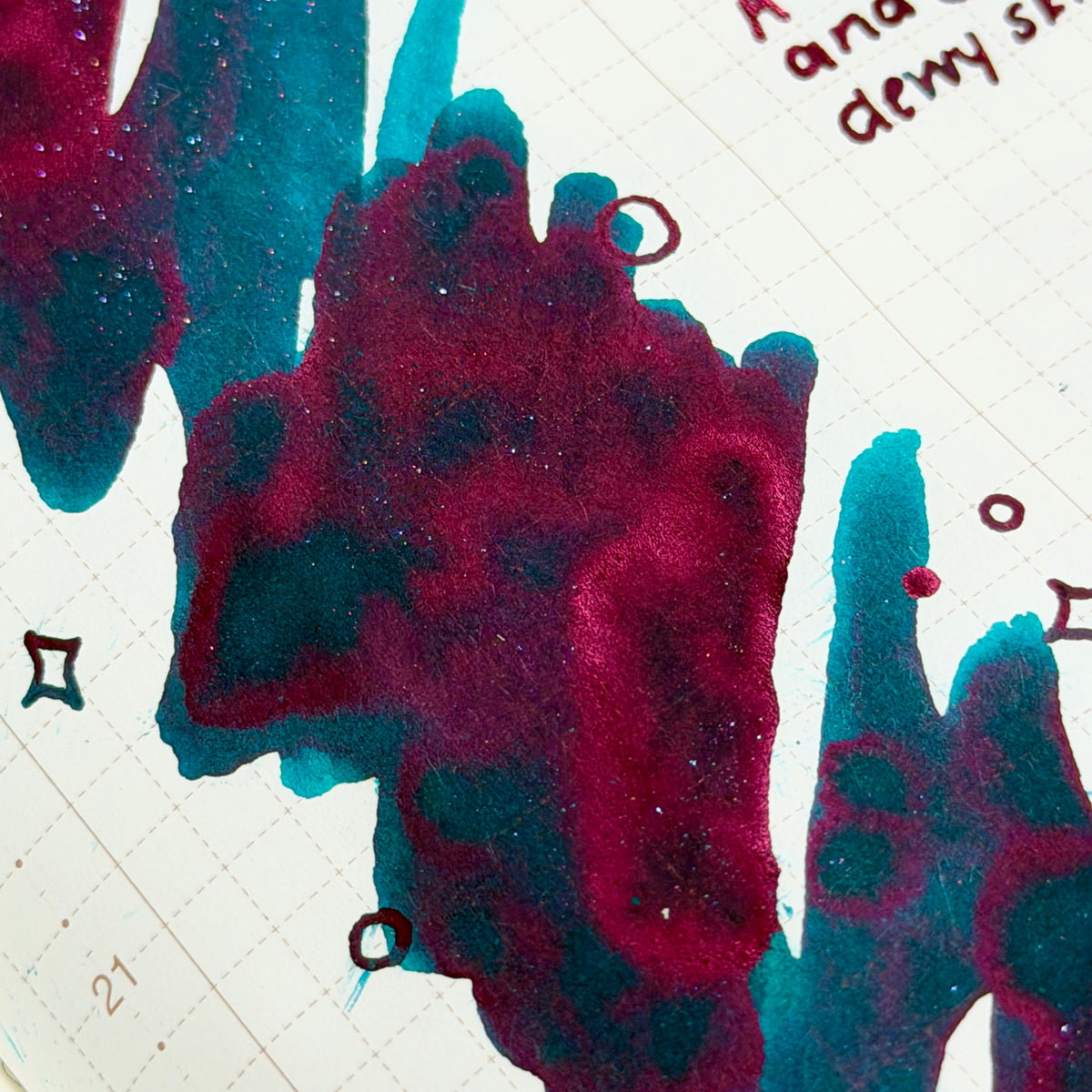 Little Craft Place X TONO & LIMS Exclusive Ink - Venom Teal (Shimmer)