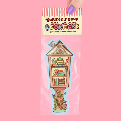 Hold your spot in style with our fun and funky bookmark collection! Whether you prefer romance, fantasy, or science fiction, our bookmarks will fit perfectly between the pages of your favorite novel.

🐢 Bookmark is printed on sustainably-sourced premium ultra-thick card stock with soft-touch matte texture

🐢 Unique design on the front and back

🐢 Bookmark measures 2" x 6"

🐢 Copyright © 2024 Turtle's Soup. All Rights Reserved.