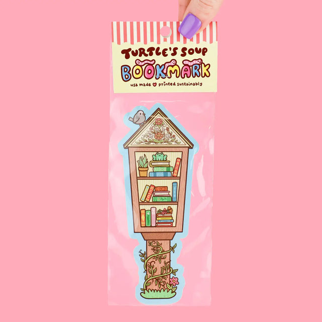 Hold your spot in style with our fun and funky bookmark collection! Whether you prefer romance, fantasy, or science fiction, our bookmarks will fit perfectly between the pages of your favorite novel.

🐢 Bookmark is printed on sustainably-sourced premium ultra-thick card stock with soft-touch matte texture

🐢 Unique design on the front and back

🐢 Bookmark measures 2" x 6"

🐢 Copyright © 2024 Turtle's Soup. All Rights Reserved.