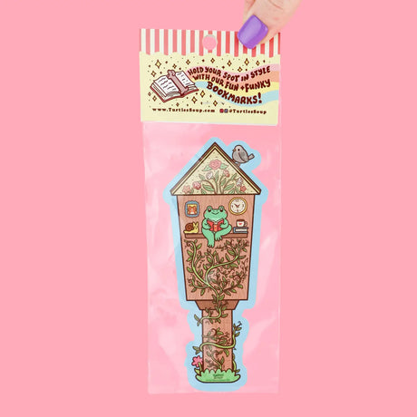 Hold your spot in style with our fun and funky bookmark collection! Whether you prefer romance, fantasy, or science fiction, our bookmarks will fit perfectly between the pages of your favorite novel.

🐢 Bookmark is printed on sustainably-sourced premium ultra-thick card stock with soft-touch matte texture

🐢 Unique design on the front and back

🐢 Bookmark measures 2" x 6"

🐢 Copyright © 2024 Turtle's Soup. All Rights Reserved.