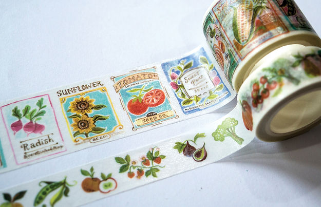 Little Robin Redbreast Washi Tape 2/Pkg