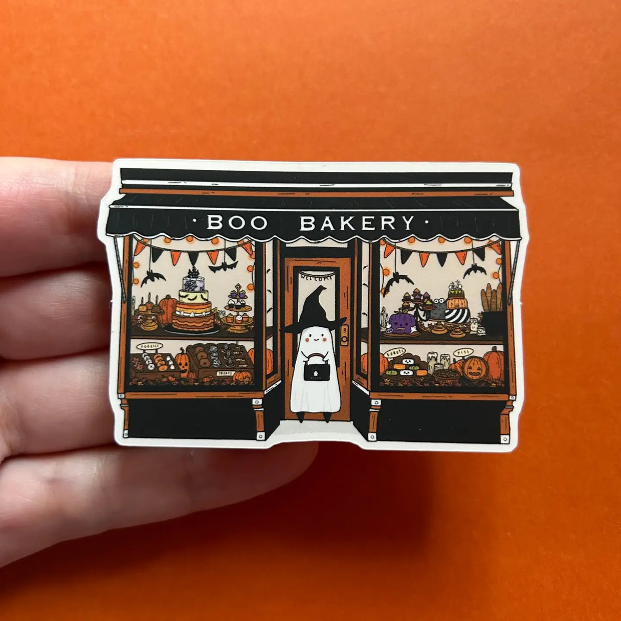 Little Spooky Studio - Boo Bakery Sticker