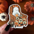 Little Spooky Studio - Knitting Ghostie Sticker