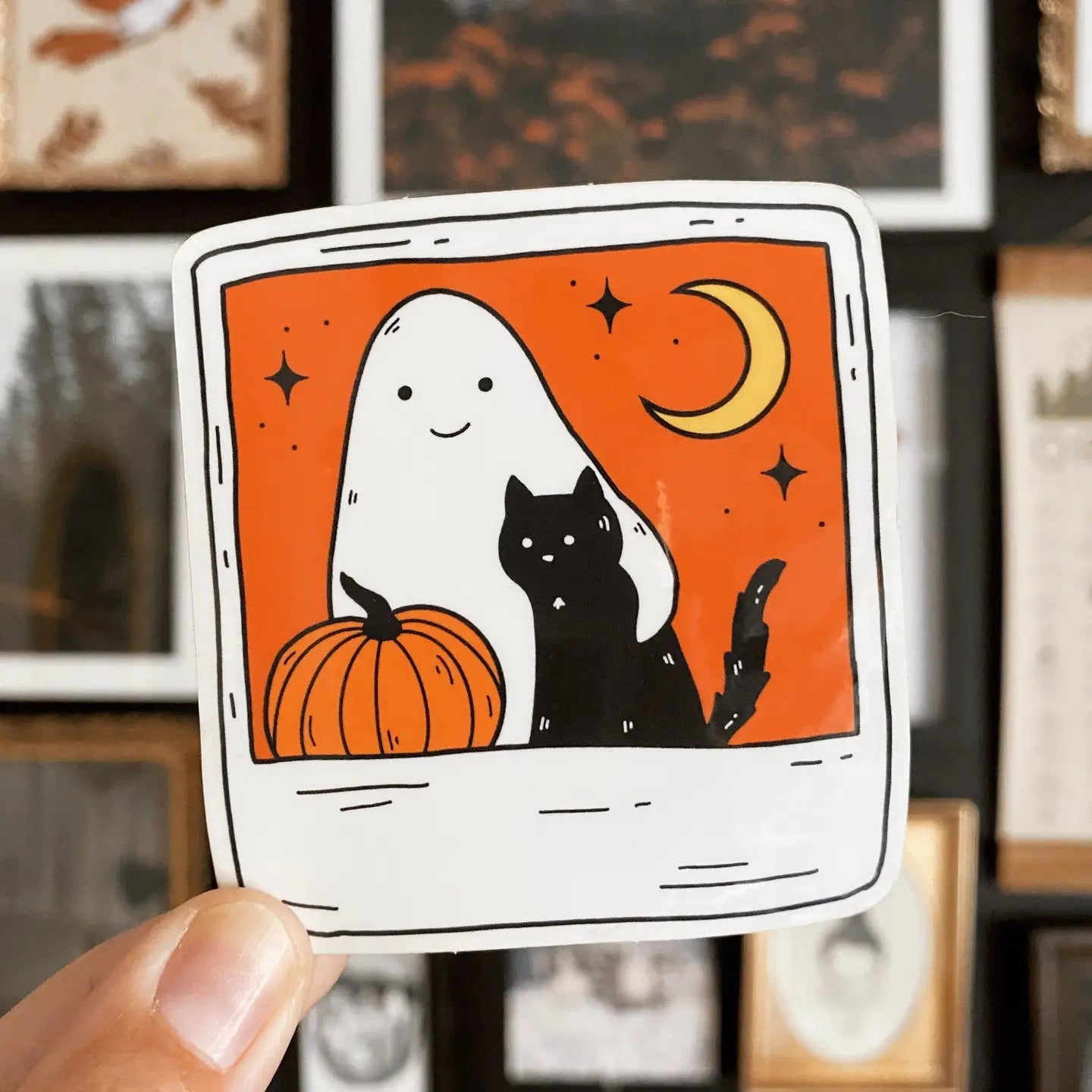Little Spooky Studio - Little Friends Clear Sticker
