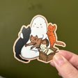 Little Spooky Studio - Little Kiss Cats Sticker