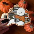 Little Spooky Studio - Reading Ghostie Sticker