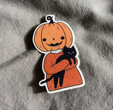 Little Spooky Studio Clear Vinyl Sticker - Pumpkin Friend

A clear sticker version of my pumpkin friend.

3in wide
Waterproof