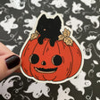 Little Spooky Studio Vinyl Sticker - Black Cat

A lil black cat playing in a pumpkin.&nbsp;

3in wide
Waterproof
Matte finish