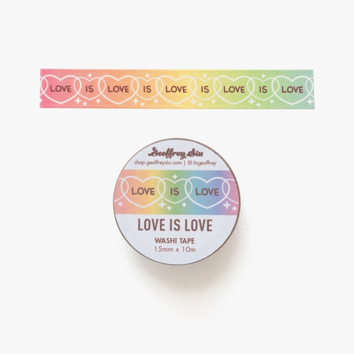 Love Is Love Washi Tape