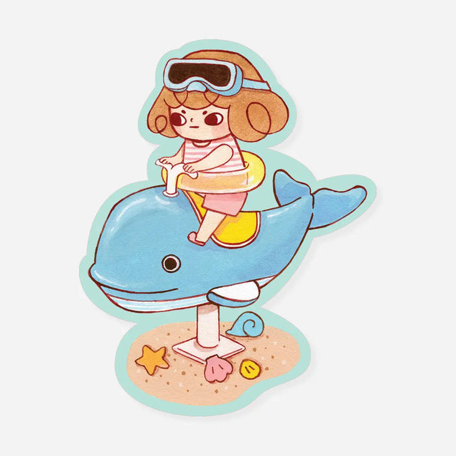 LoveSoup Studio - Play, Under the Sea Vinyl Sticker

Matte sticker
water resistant
7.1 x 9.0cm (2.8 x 3.5 inches)