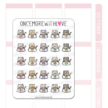 M1043 Cat Food Sticker