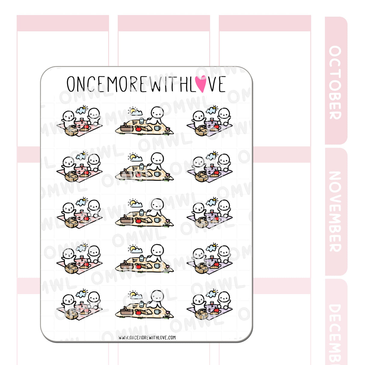 M1118 Picnic Sticker