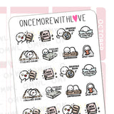 M1363 Stages of Reading Sticker