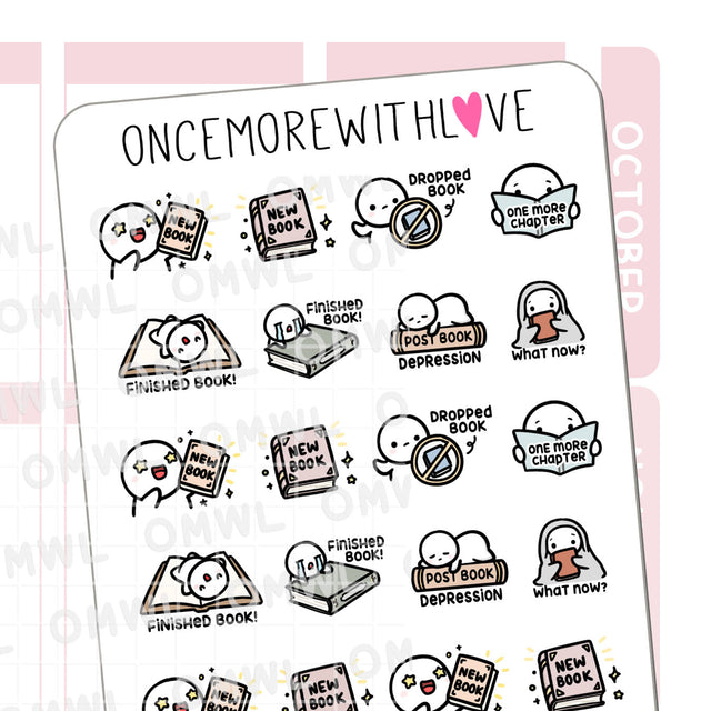 M1363 Stages of Reading Sticker