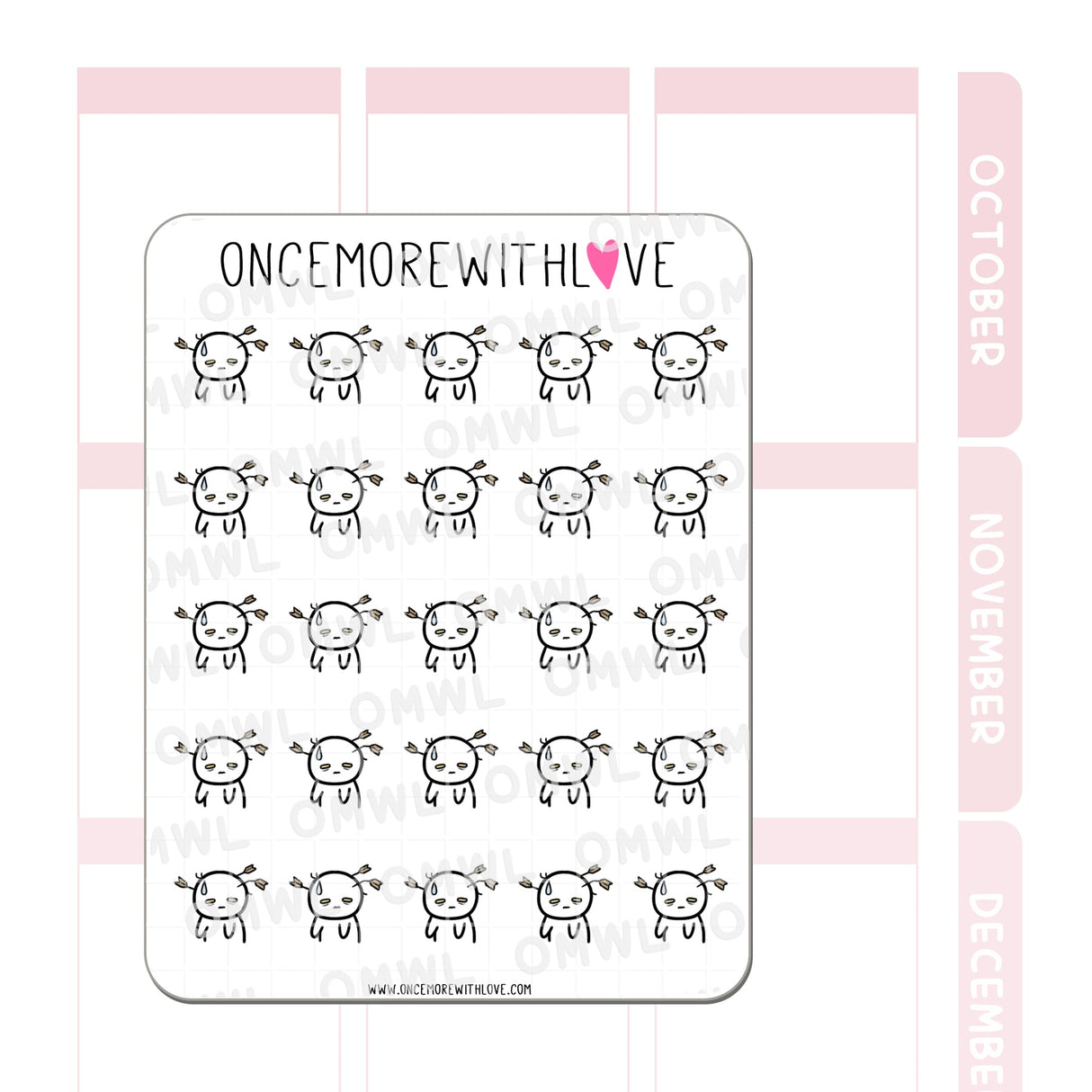 M856 Defeated Arrows Sticker