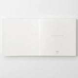Crafted in Japan, this minimalist notebook is designed to enhance your writing experience. Inside, you'll find the high-quality Midori Diary (MD) paper, first developed in 1960 and refined ever since. Midori has rigorously tested this paper with various writing instruments to ensure quality, checking for ink feathering or bleeding, drying time, the smoothness of pen tips on the surface, and the tactile feel. The result is a paper that resists bleeding and feathering and is fountain-pen friendly, ensuring a 